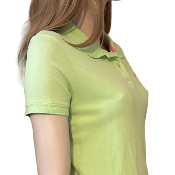 Lilly Pulitzer Polo Shirt Golf Pima Cotton White Label Top Pullover EUC - Picture 6 of 15